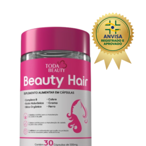 Biotina B1 B2 B6 B12 Vitamina C 500mg Cabelo E Unhas Fortes Sem Sabor - Beauty Hair