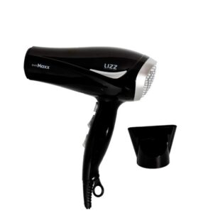 SECADOR DUO MAXX PRETO 2000W BIVOLT - LIZZ PROFESSIONAL